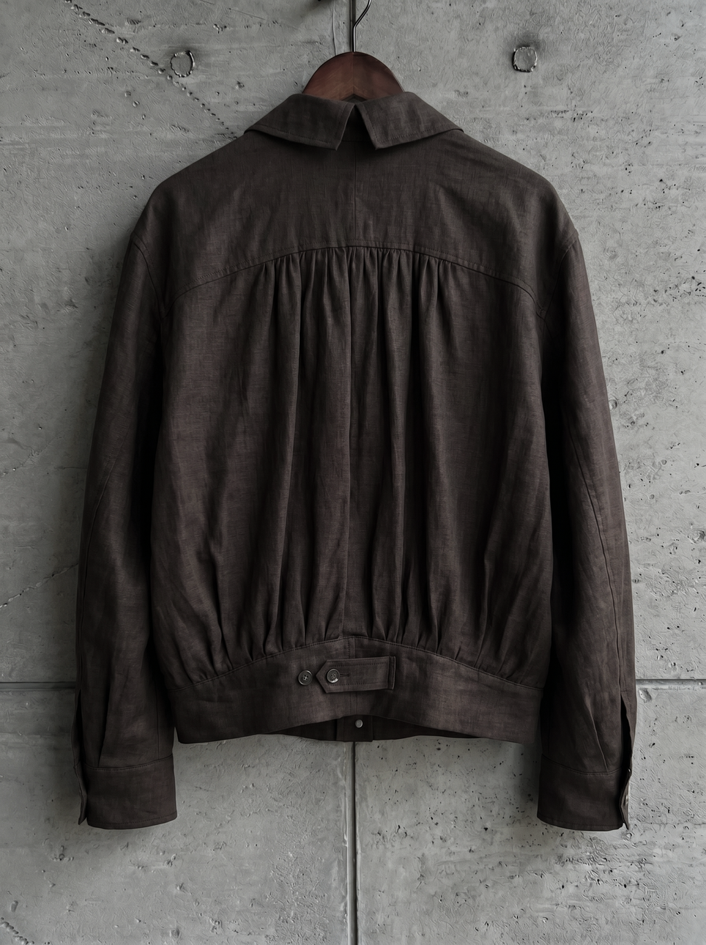Cropped Cinch-Back Jacket