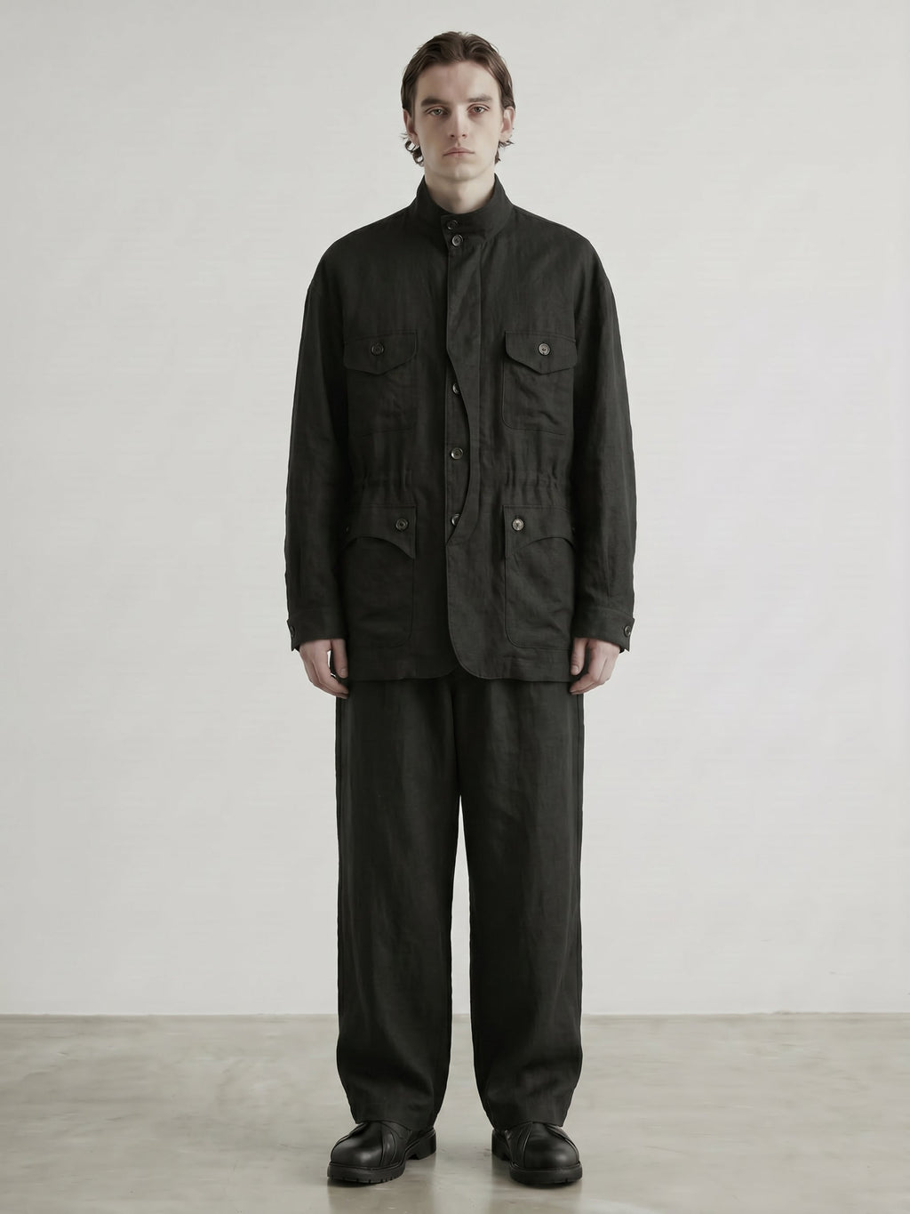Stand Collar Field Jacket