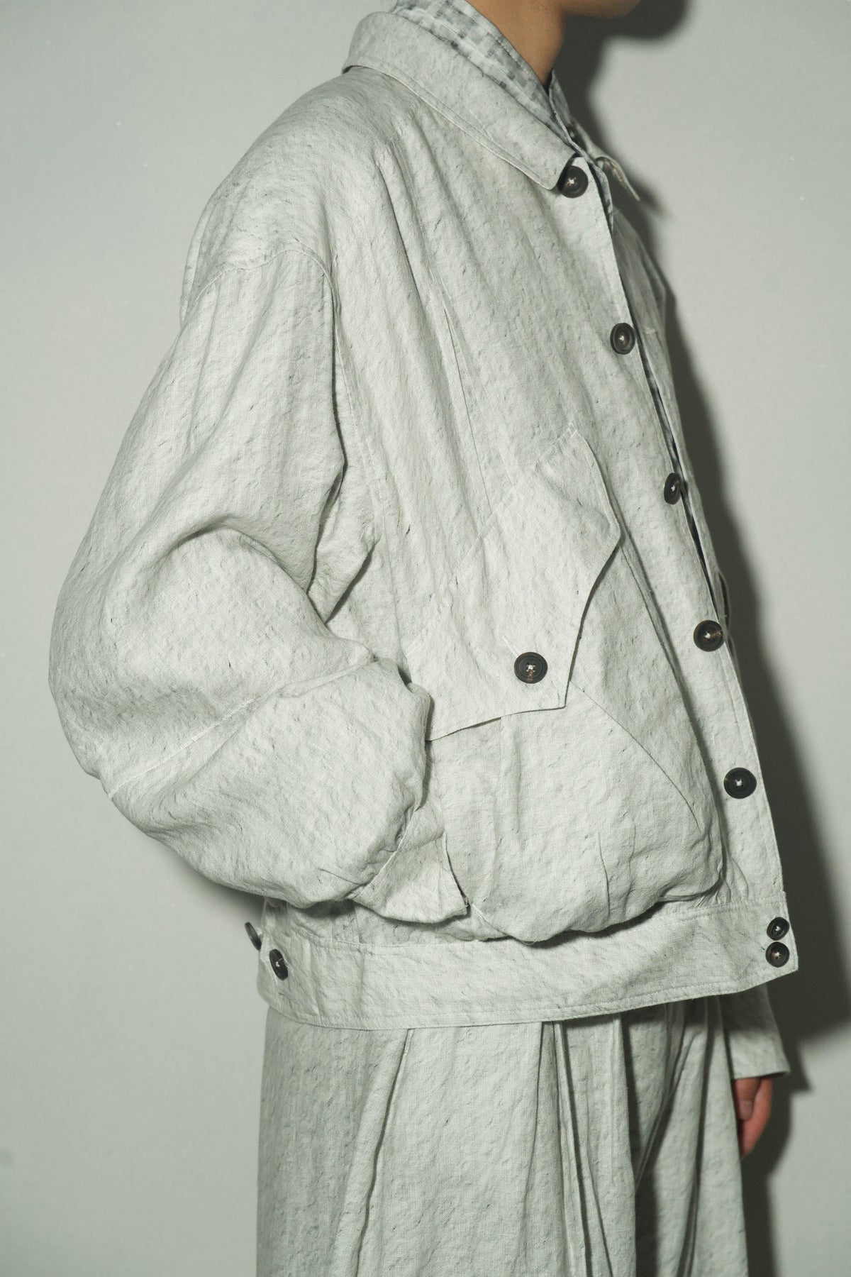 Cinch-back Blouson
