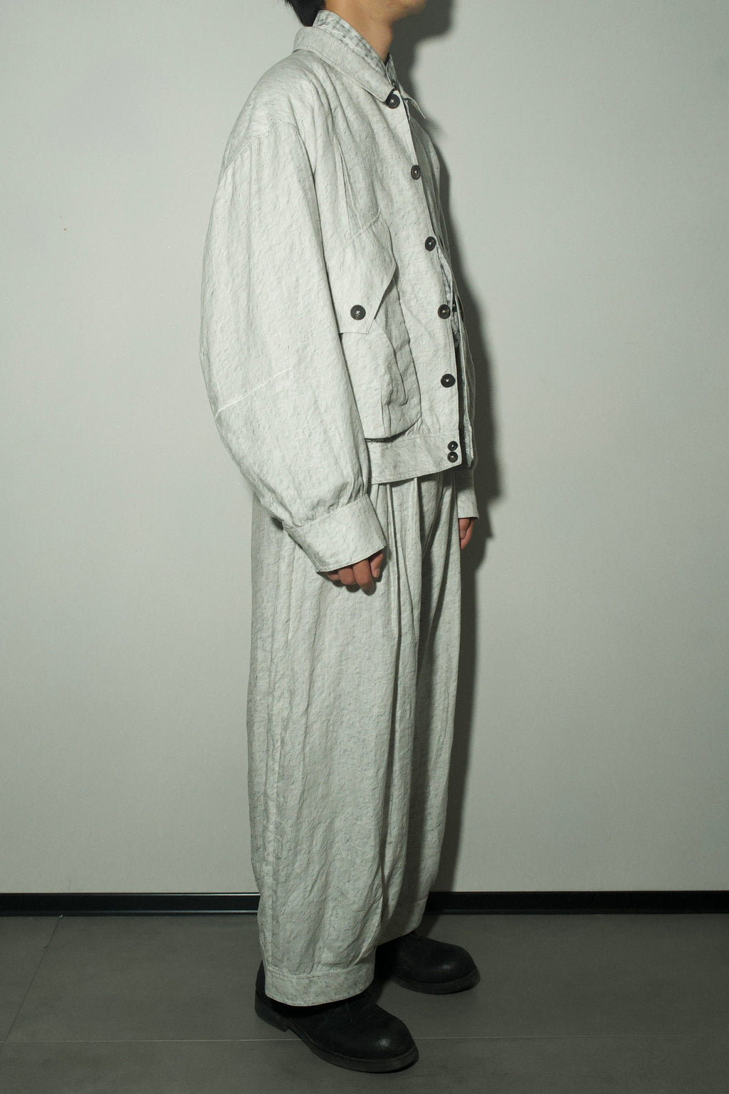 Cinch-back Blouson