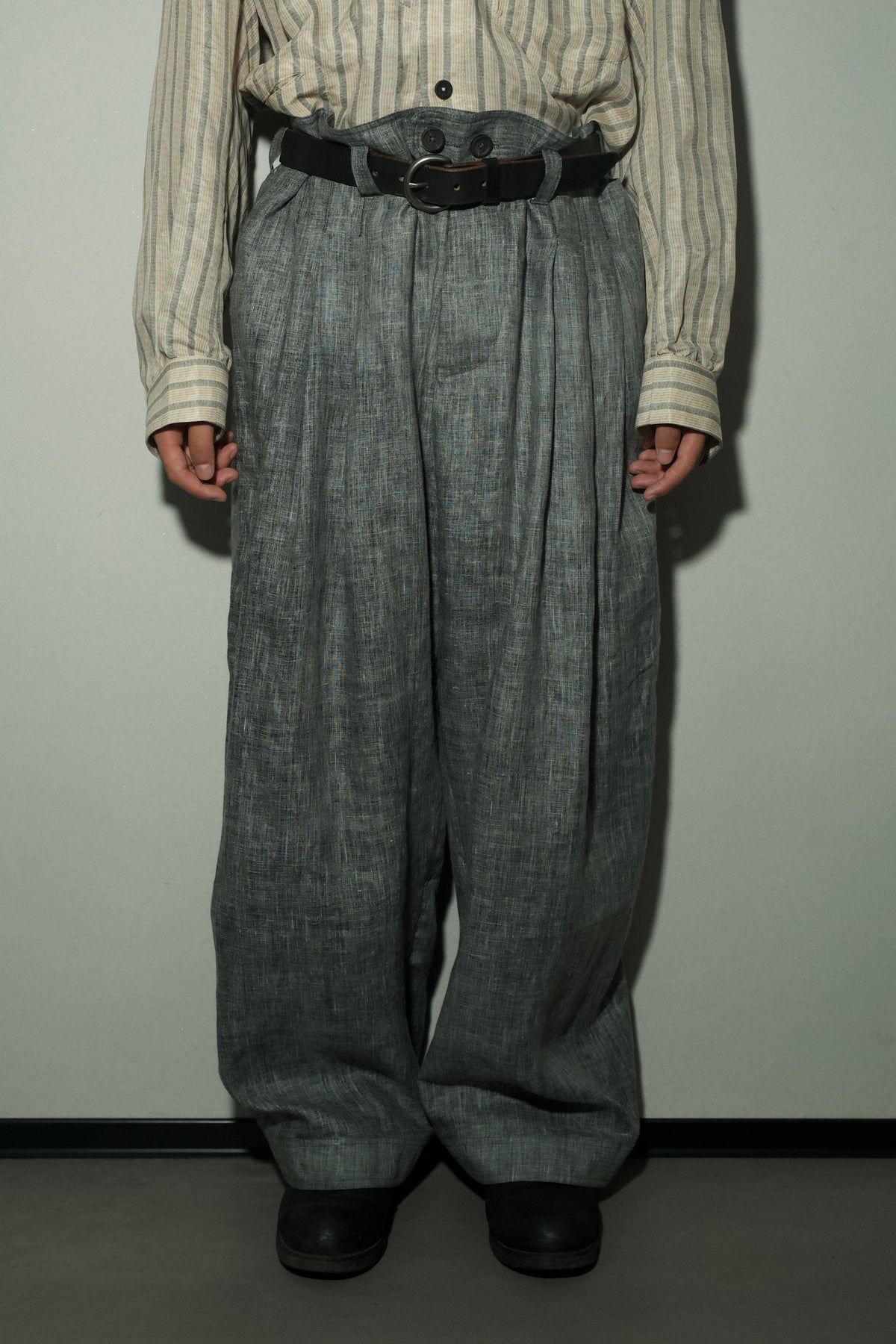 Ink Dyed Long Trousers