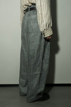 Ink Dyed Long Trousers