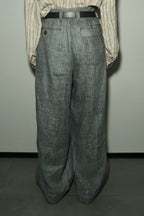 Ink Dyed Long Trousers