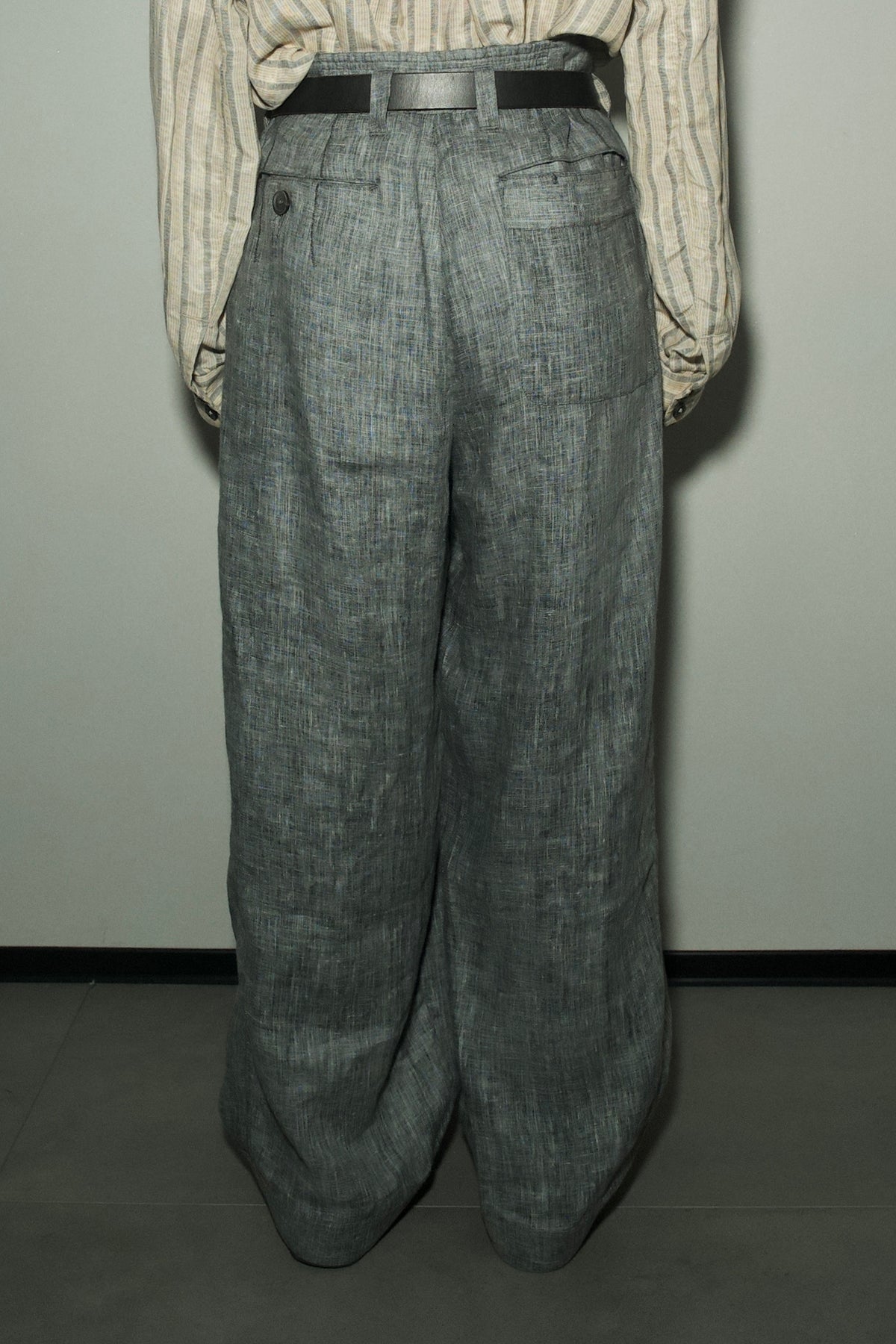Ink Dyed Long Trousers