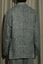5-Button Ink Dyed Blazer