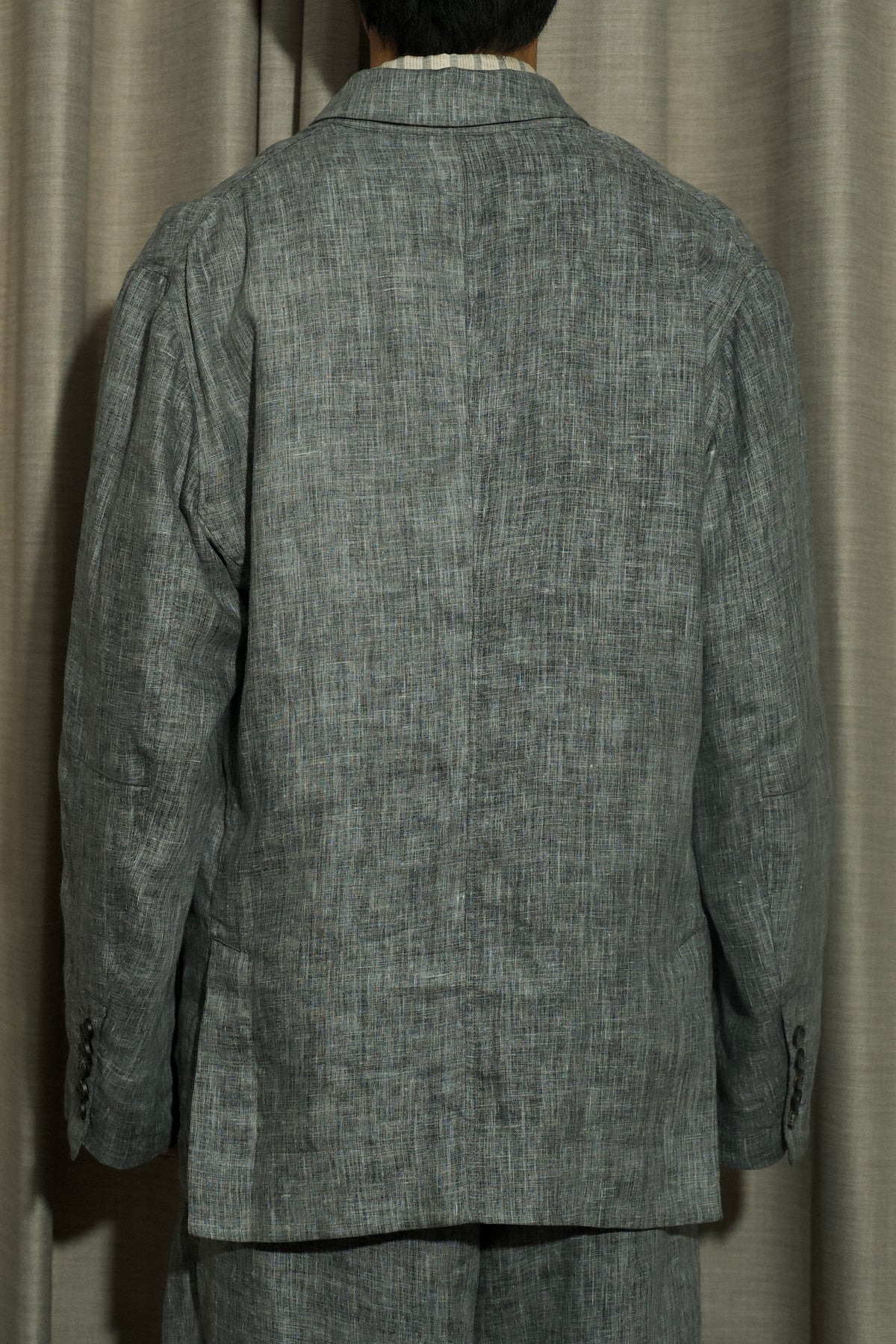 5-Button Ink Dyed Blazer