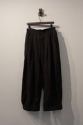 Cropped Trousers - Black