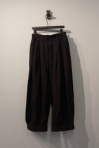 Cropped Trousers - Black