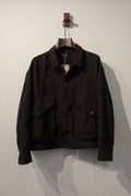 Cinch-back Blouson - Black