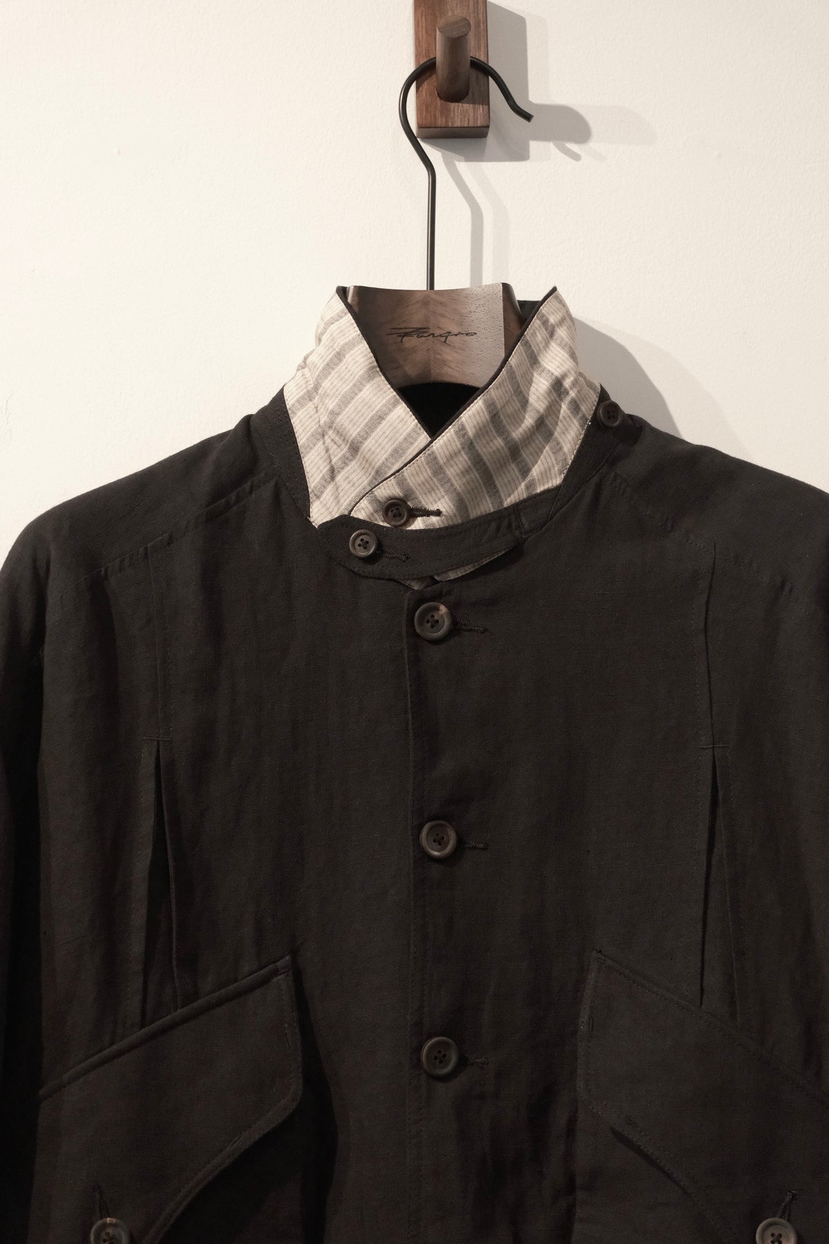 Cinch-back Blouson - Black