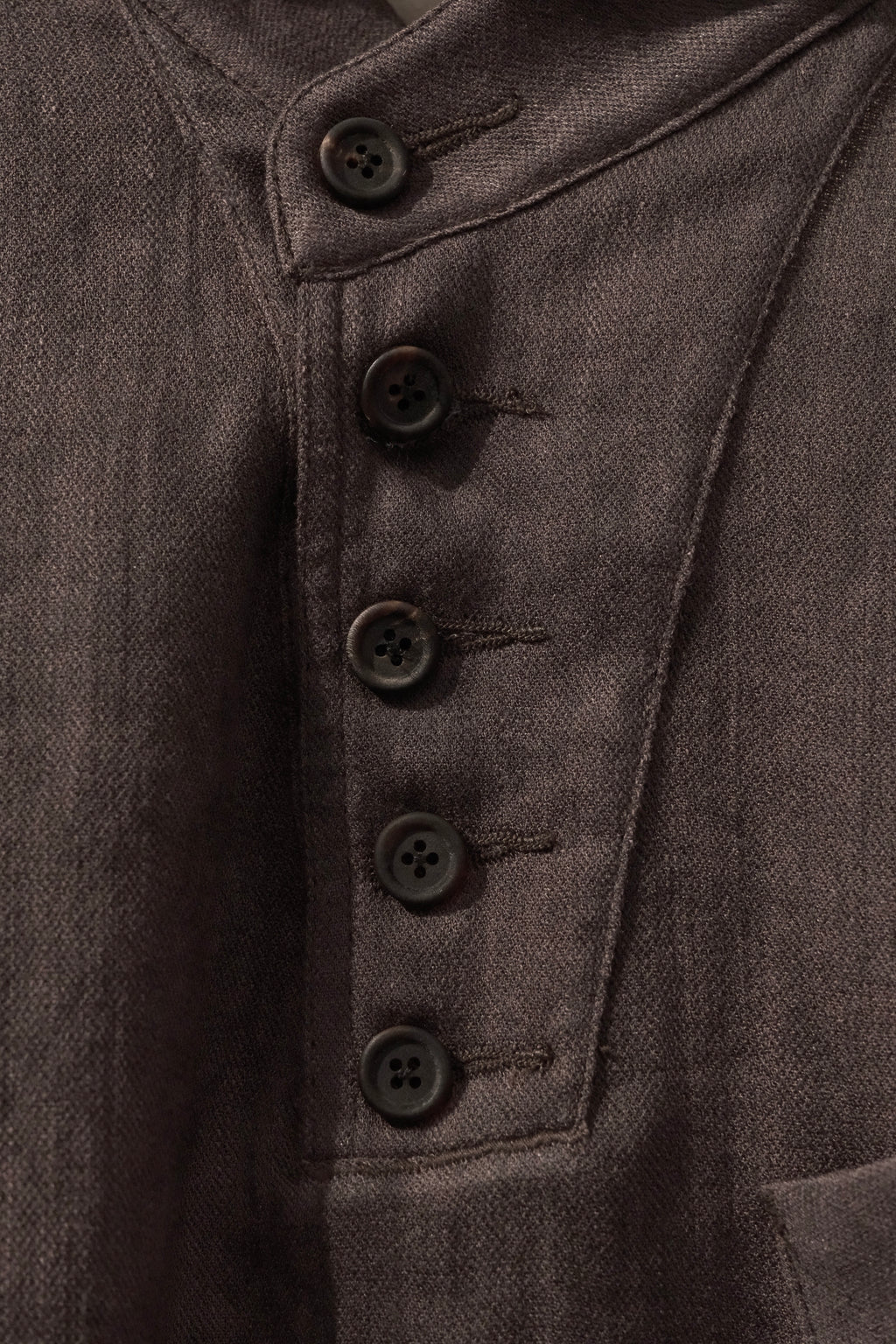 Overlapping Pocket T-shirt - Dark Grey