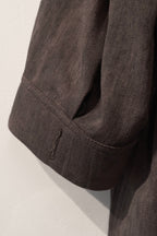Overlapping Pocket T-shirt - Dark Grey