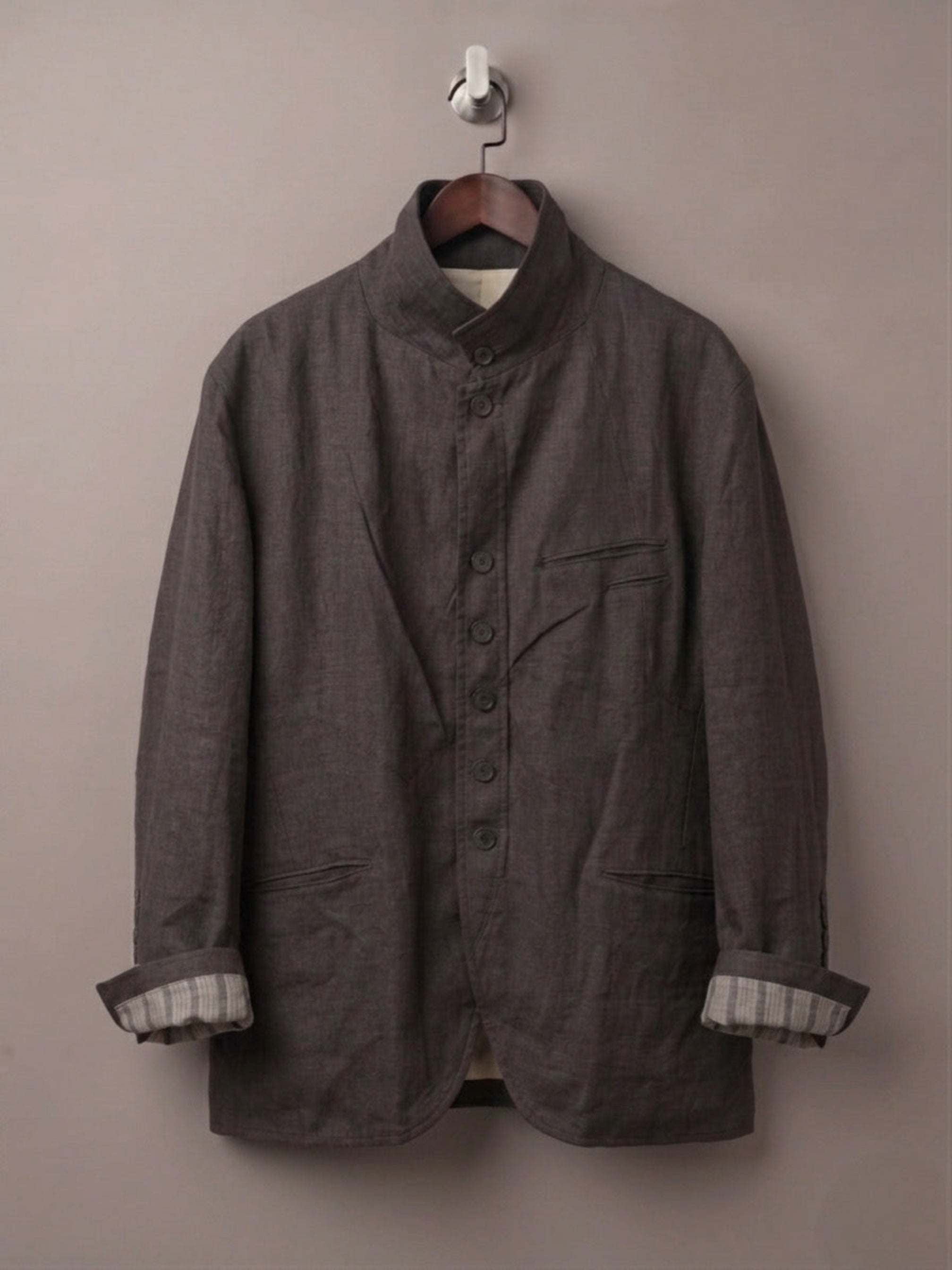 5-Button Pleated Jacket