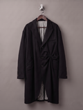 Asymmetric Pleated Coat