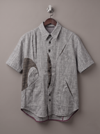 Asymmetric Short Sleeve Shirt
