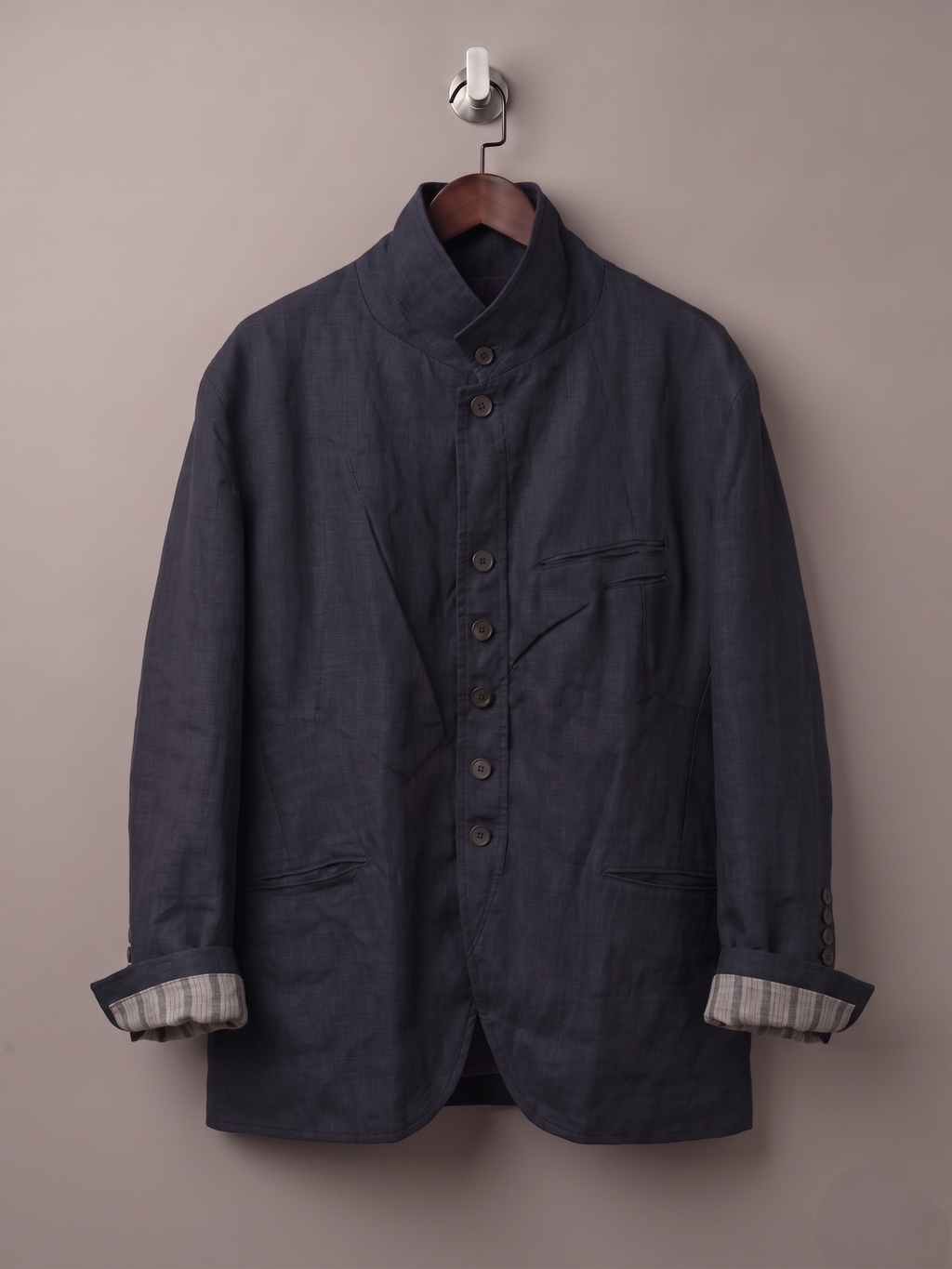 5-Button Pleated Jacket