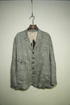 5-Button Ink Dyed Blazer