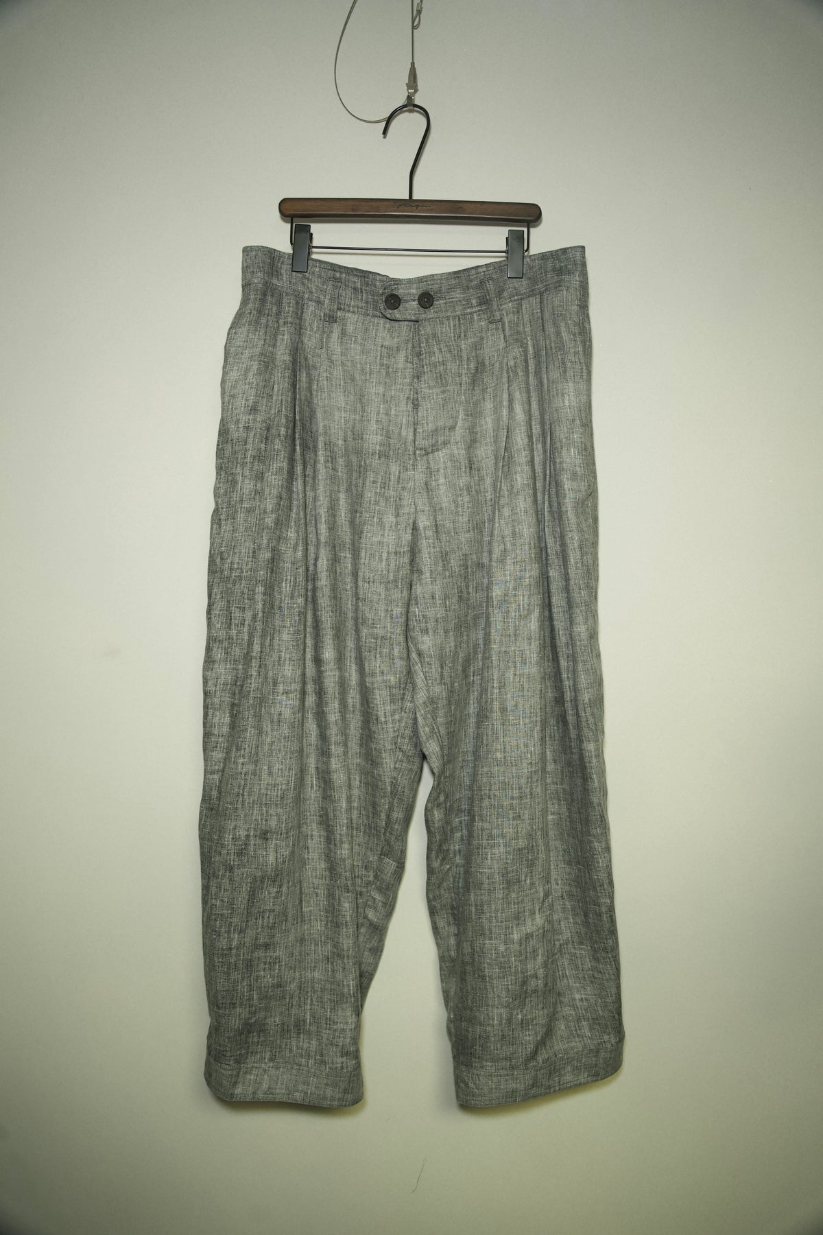 Ink Dyed Long Trousers