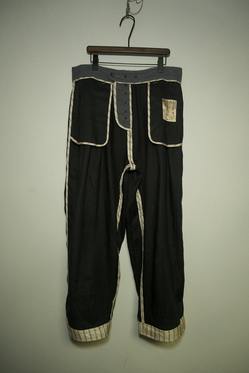 Ink Dyed Long Trousers