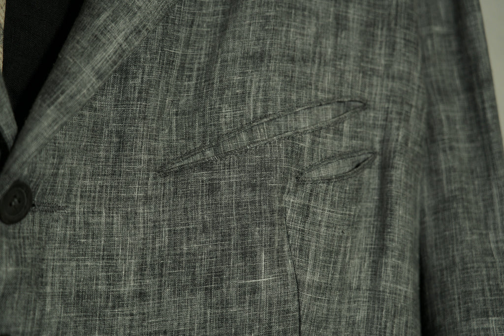 5-Button Ink Dyed Blazer