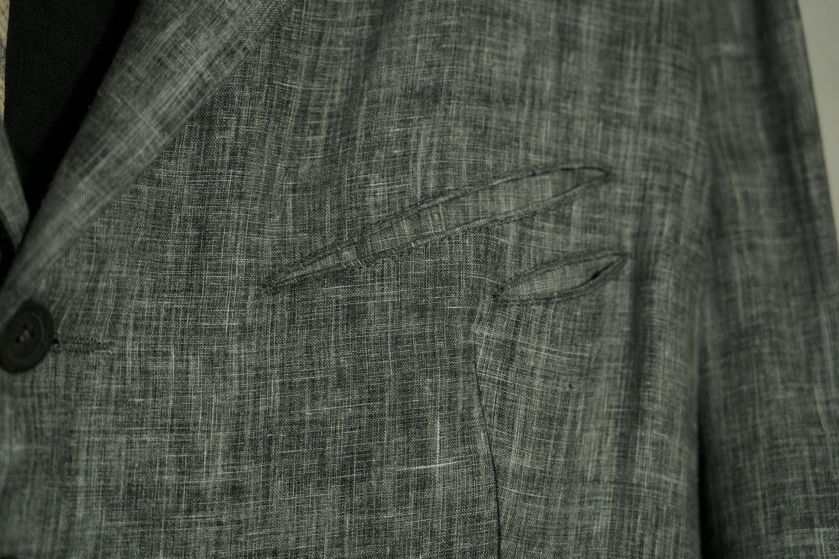 5-Button Ink Dyed Blazer