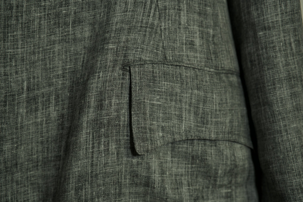 5-Button Ink Dyed Blazer