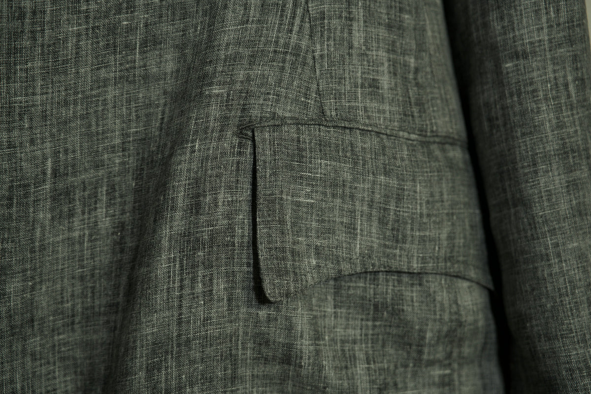 5-Button Ink Dyed Blazer