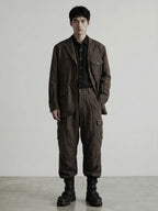 Adjustable Waist Safari Jakcet