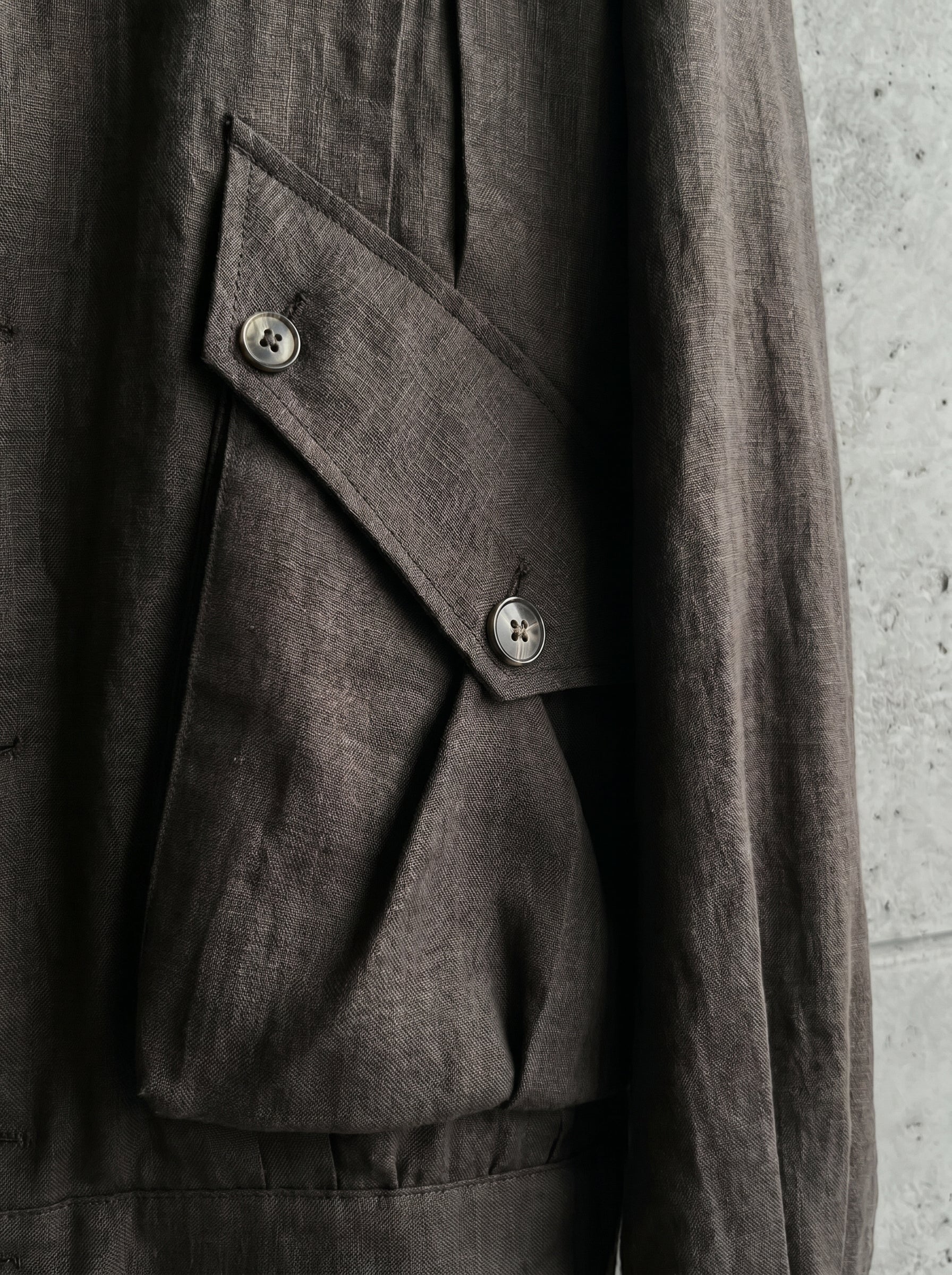 Cropped Cinch-Back Jacket