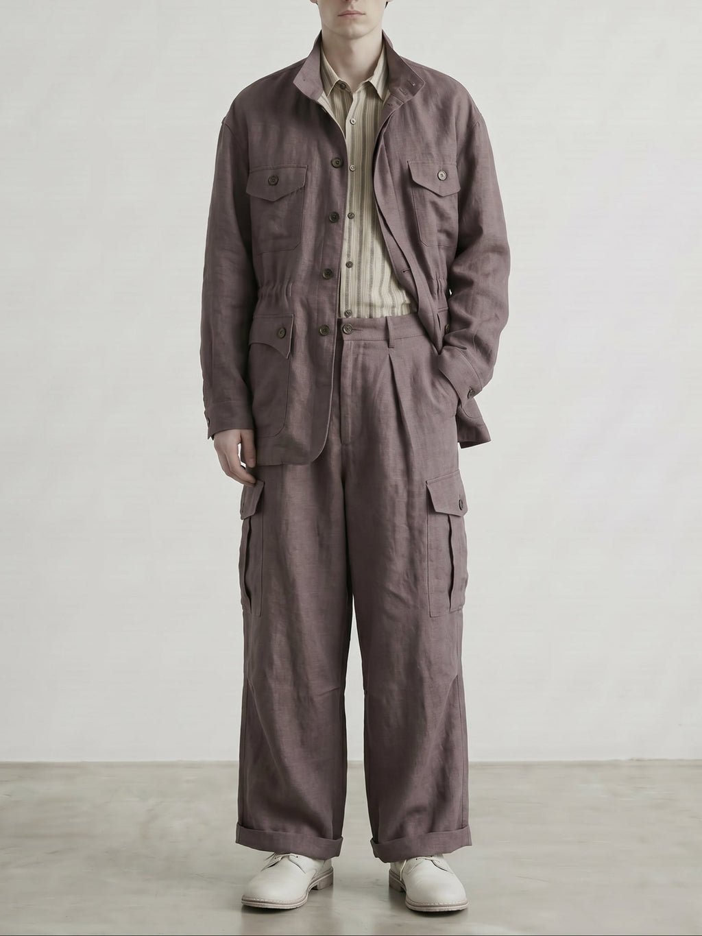 Stand Collar Field Jacket