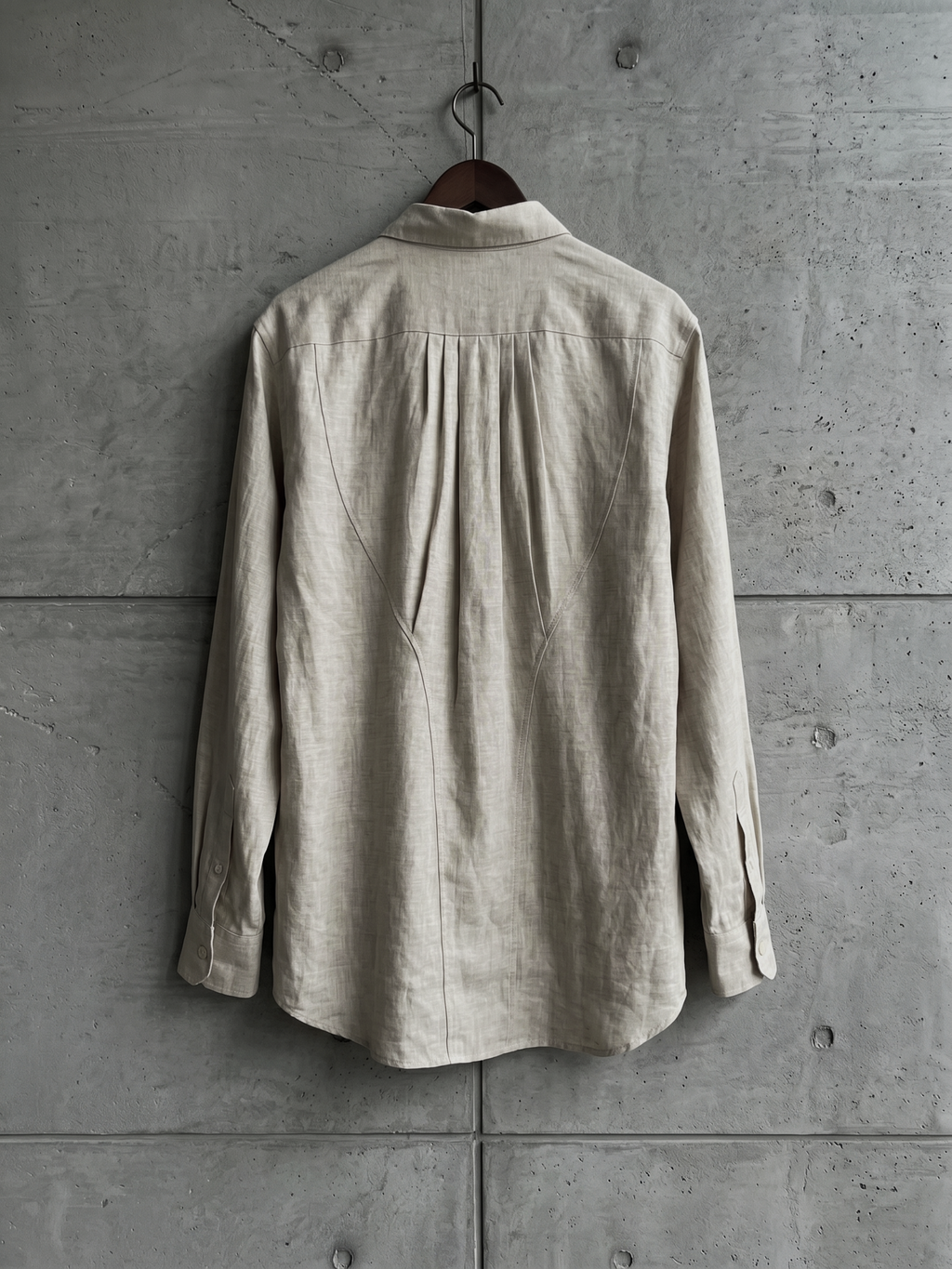 Band Collar Pocket Shirt