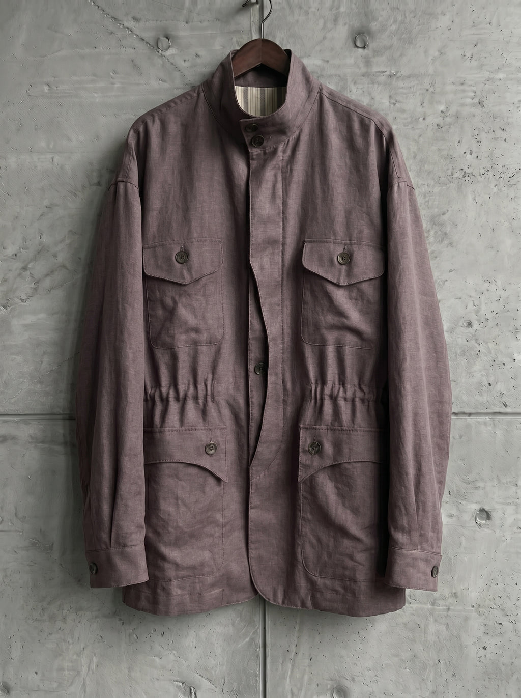 Stand Collar Field Jacket