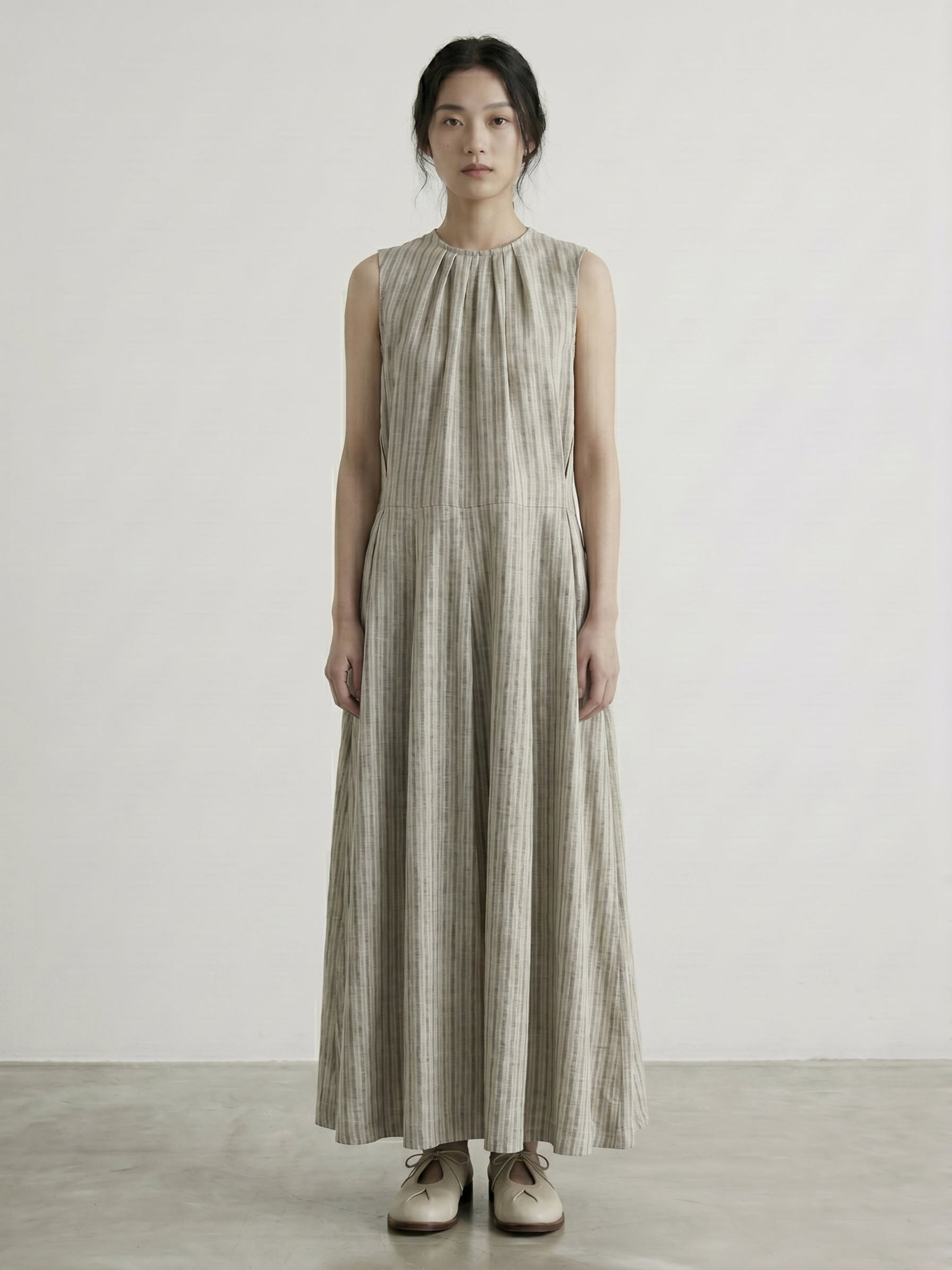 Basic Pleated Dress