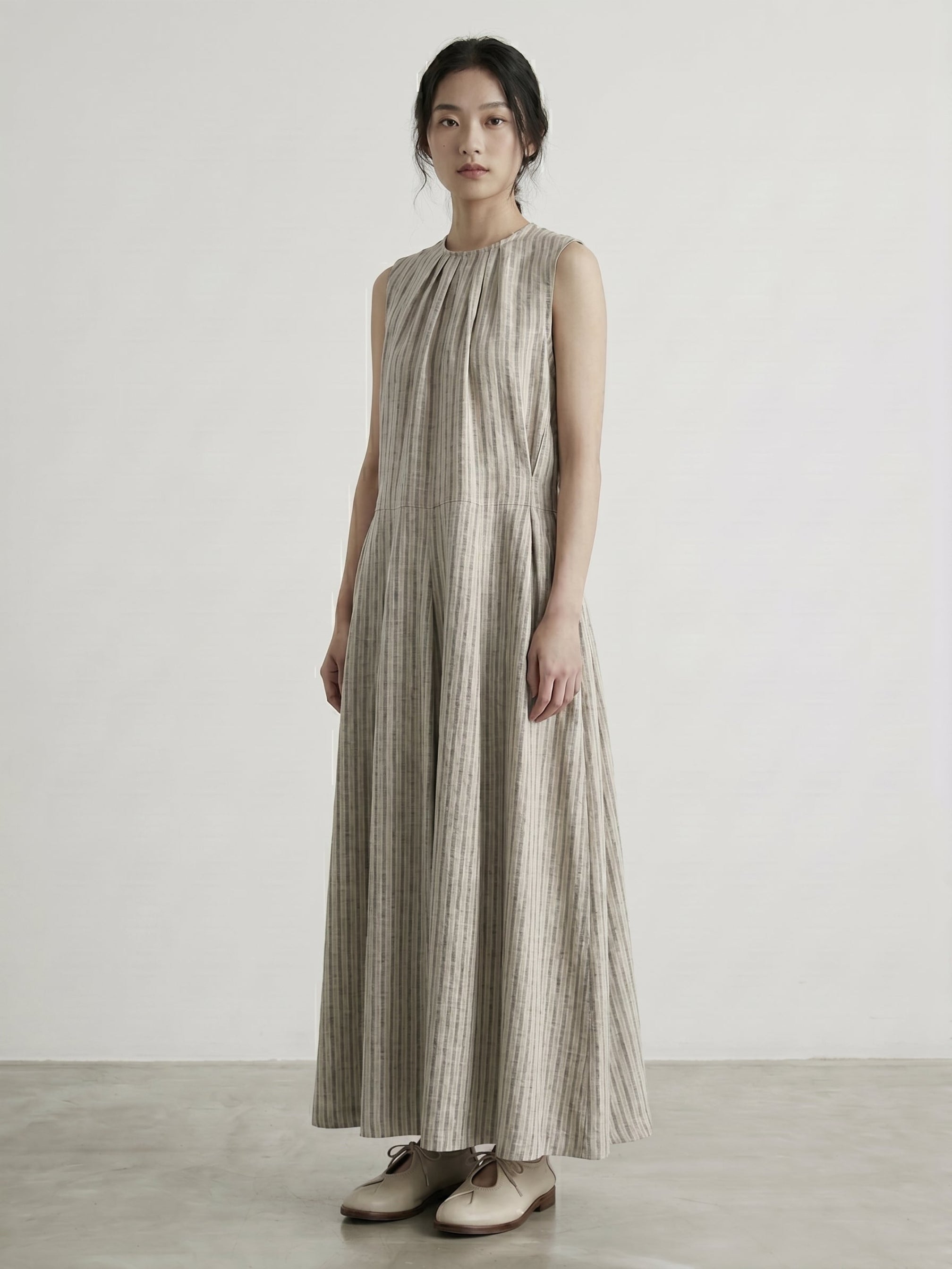 Basic Pleated Dress