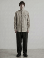 Band Collar Pocket Shirt